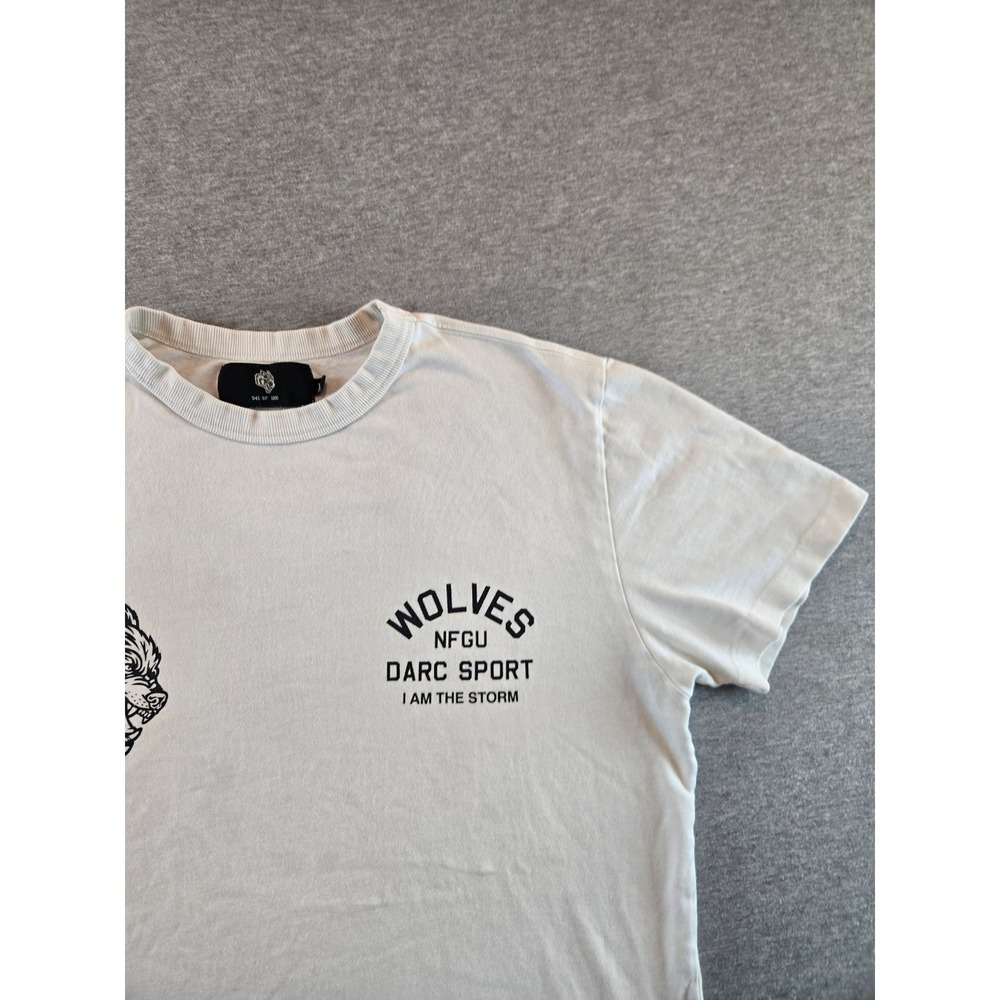 Darc Sport Wolves NFGU T-Shirt Mens L White Graphic Ltd Edition 541/1000 Gym - Picture 5 of 9